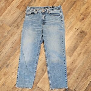 👖J. Jill High Rise Straight Leg Cropped Jeans
